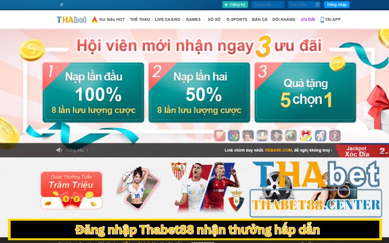 nhận thưởng hấp dẫn