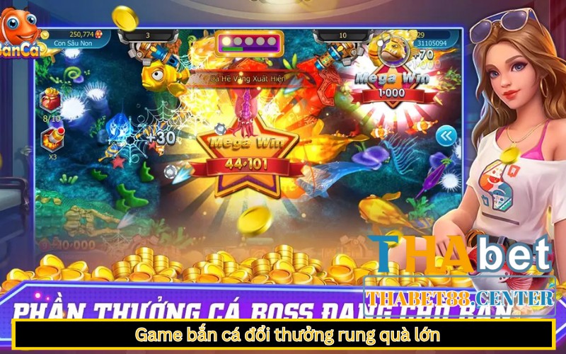 Game bắn cá đổi thưởng rung quà lớn